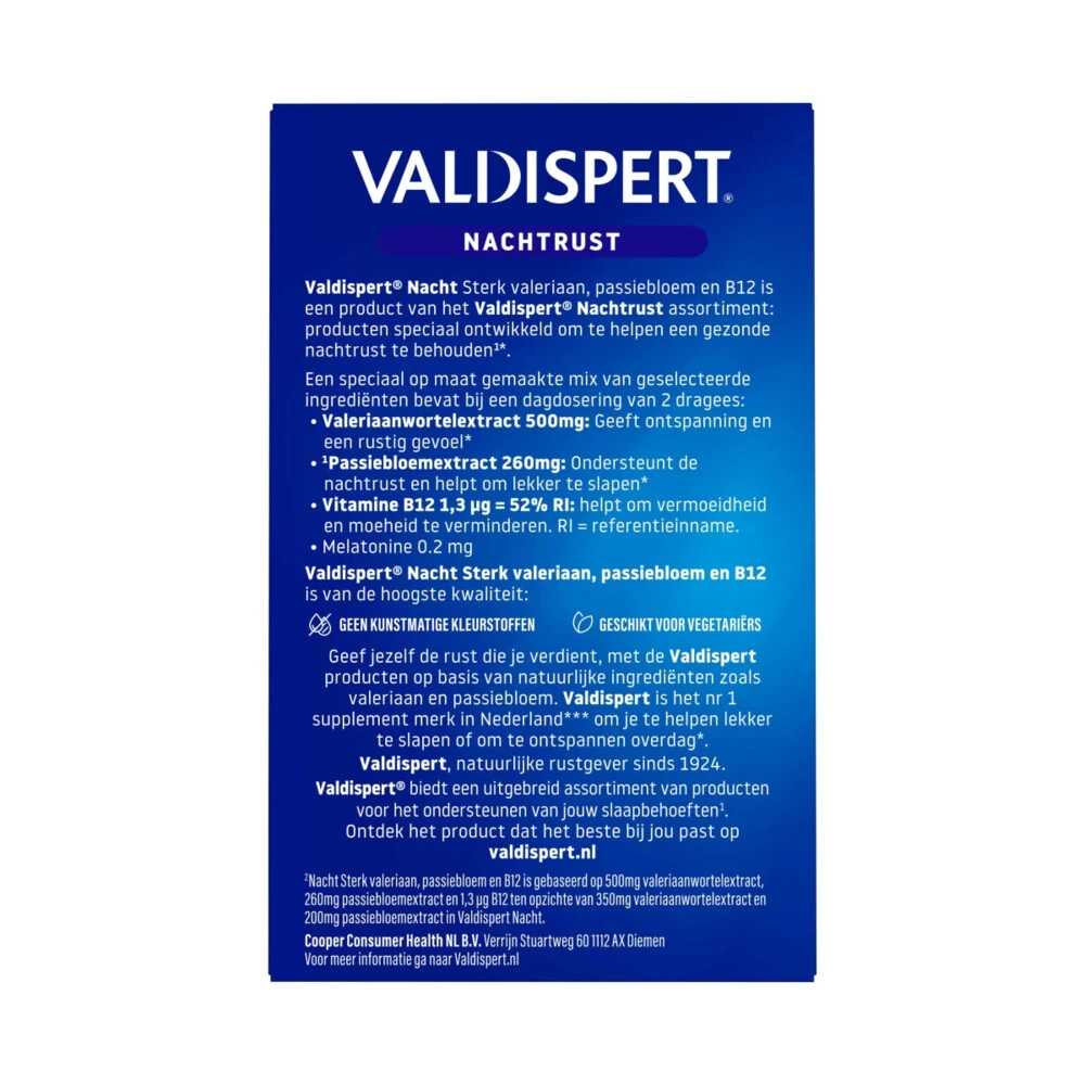 Valdispert Nacht Sterk 4 Valdispert Nacht Sterk - Afbeelding 2