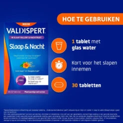 Valdispert Nacht Melatonine 5-HTP L-Tryptofaan -Gezondheidssupplementen Winkel 1001856 4