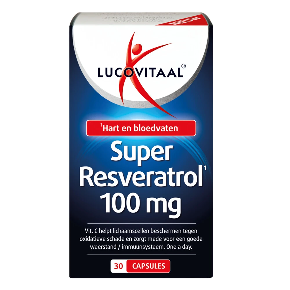 3x Lucovitaal Super Resveratrol 100 Mg 3 3x Lucovitaal Super Resveratrol 100 Mg