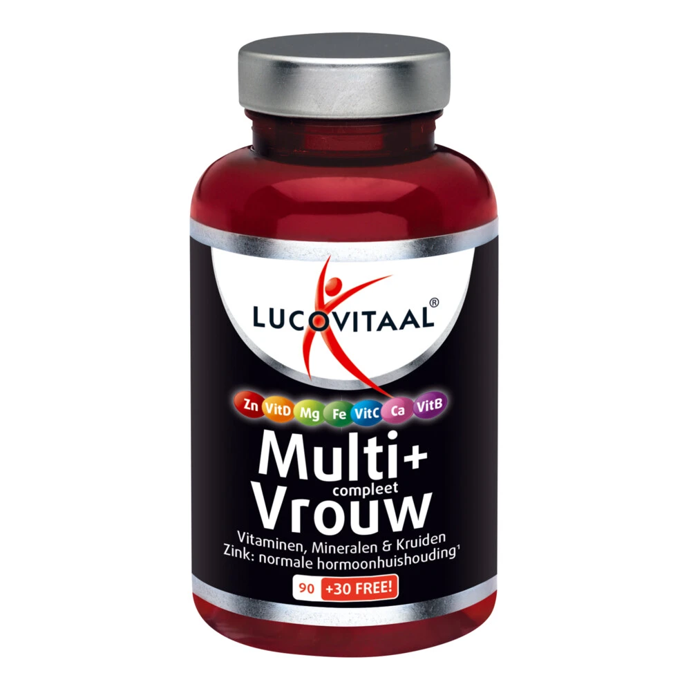 Lucovitaal Multi + Compleet Vrouw 3 Lucovitaal Multi + Compleet Vrouw