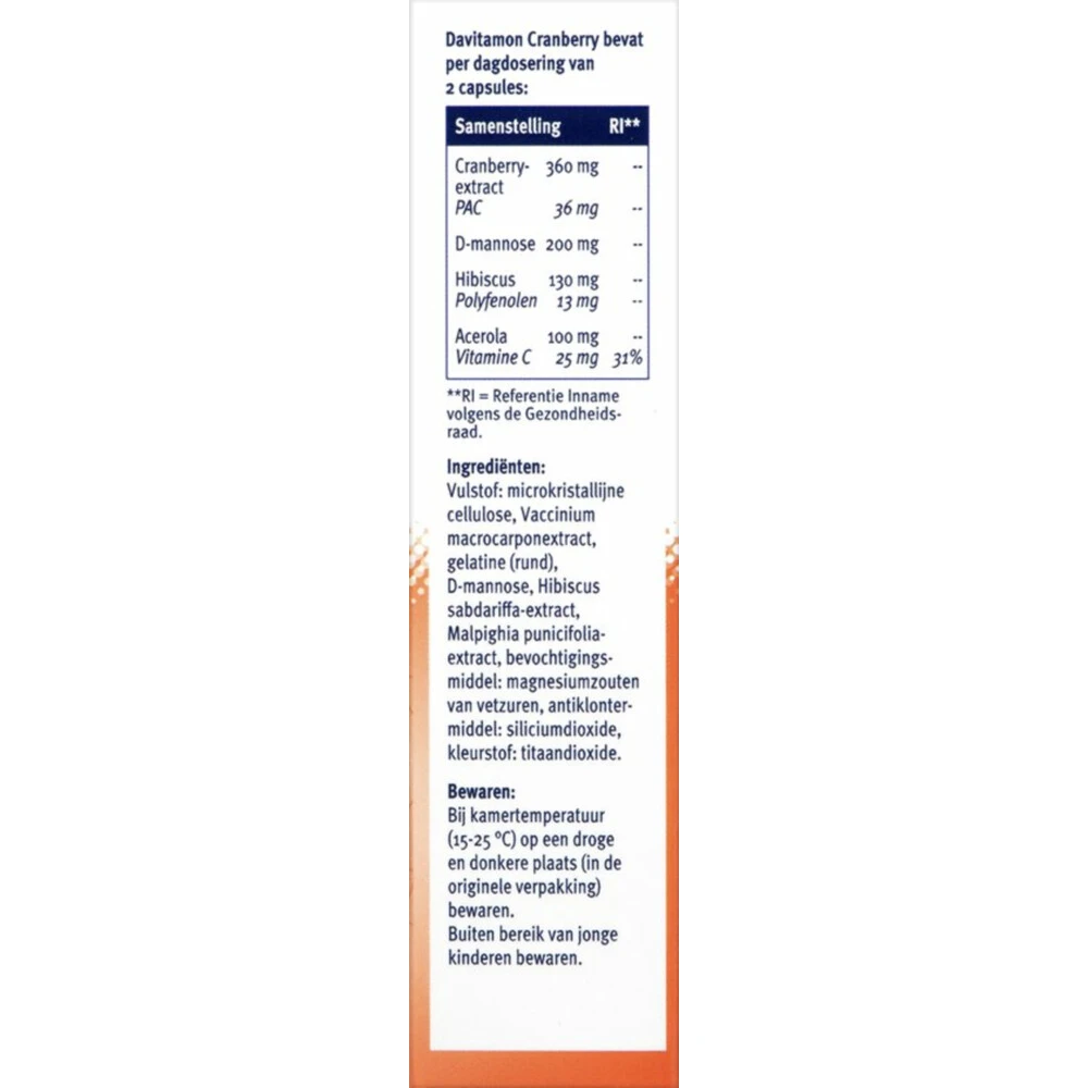 Davitamon Cranberry 5 Davitamon Cranberry - Afbeelding 3