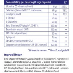 Vitakruid Prostaatformule 11 Vitakruid Prostaatformule -Gezondheidssupplementen Winkel 1011876 5