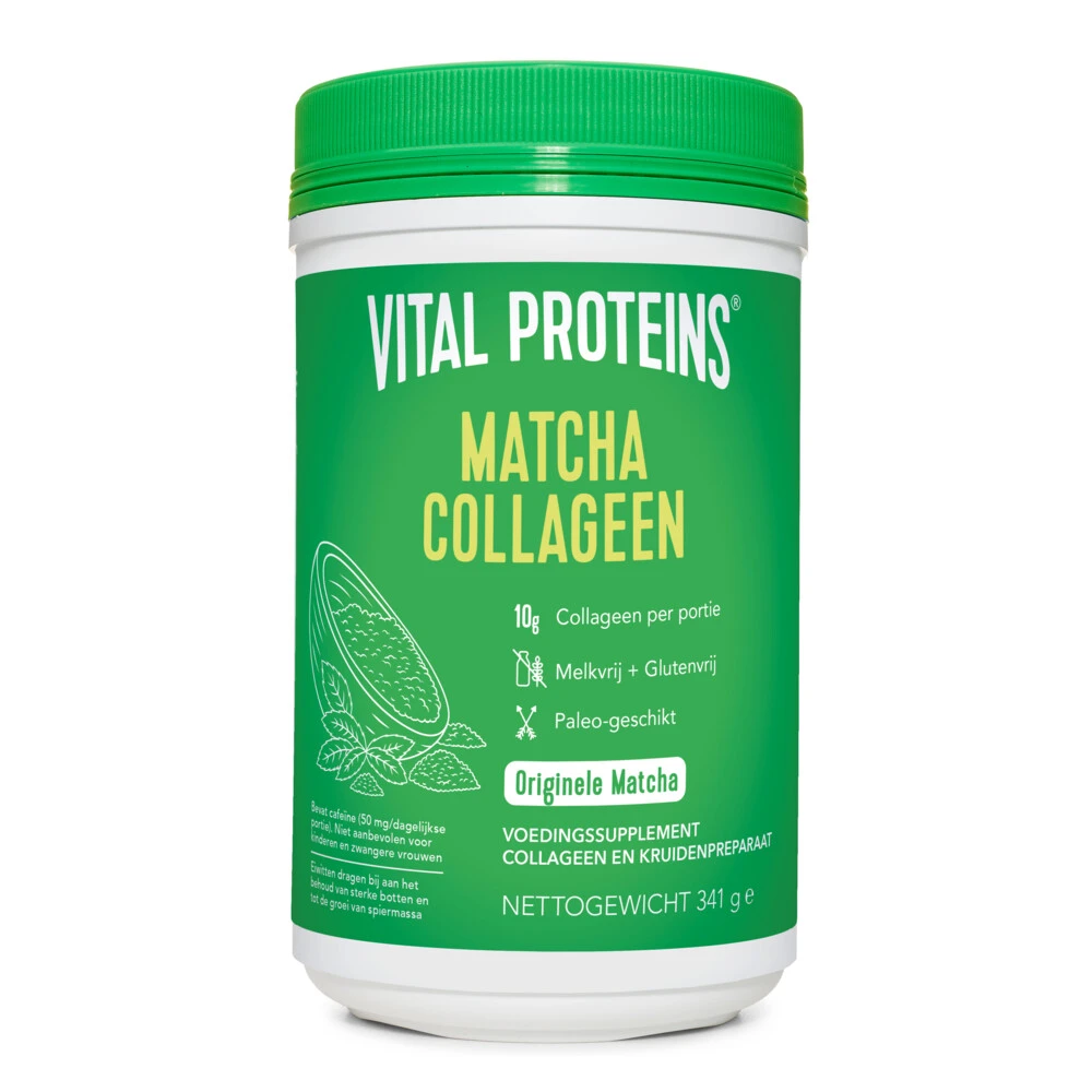 3x Vital Proteins Matcha Collageen 3 3x Vital Proteins Matcha Collageen
