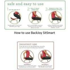 Backjoy Sitsmart Posture Plus -Gezondheidssupplementen Winkel 1016645 3