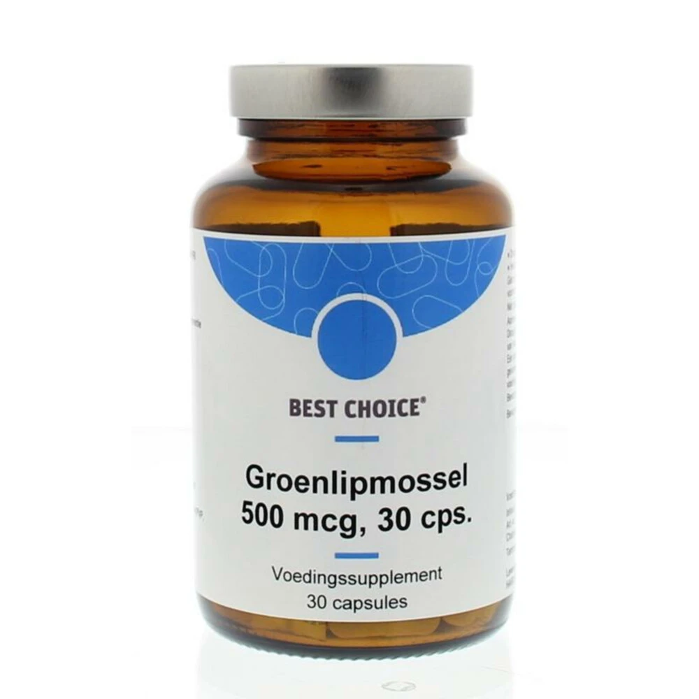 TS Choice Groenlipmossel 500 Mg 3 TS Choice Groenlipmossel 500 Mg