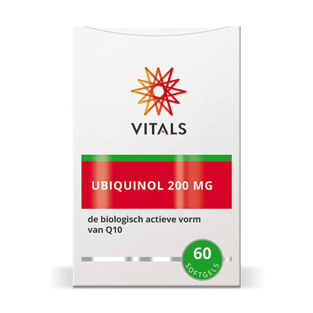 Vitals Ubiquinol 200 Mg 4 Vitals Ubiquinol 200 Mg - Afbeelding 2