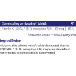 Vitakruid Vitamine K2 100 Mcg 10 Vitakruid Vitamine K2 100 Mcg -Gezondheidssupplementen Winkel 1023938 4