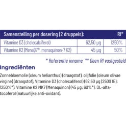 Vitakruid Vitamine D3&K2 -Gezondheidssupplementen Winkel 1023939 4