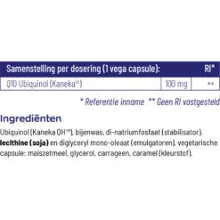 Vitakruid Q10 Ubiquinol 100 Mg 10 Vitakruid Q10 Ubiquinol 100 Mg -Gezondheidssupplementen Winkel 1023955 4