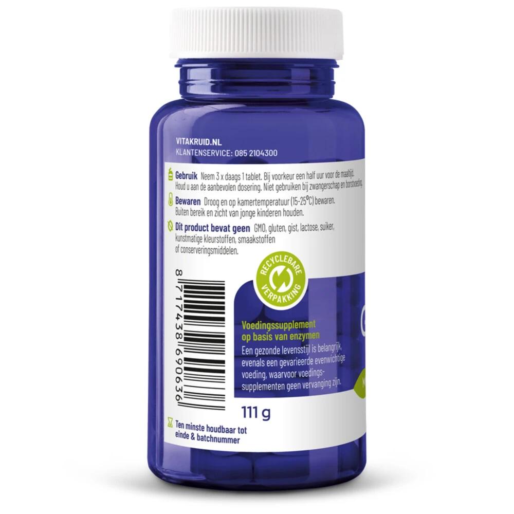 Vitakruid Glutazyme Enzymen 4 Vitakruid Glutazyme Enzymen - Afbeelding 2