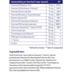 Vitakruid B-Complex Actief Zonder B6 -Gezondheidssupplementen Winkel 1024007 5