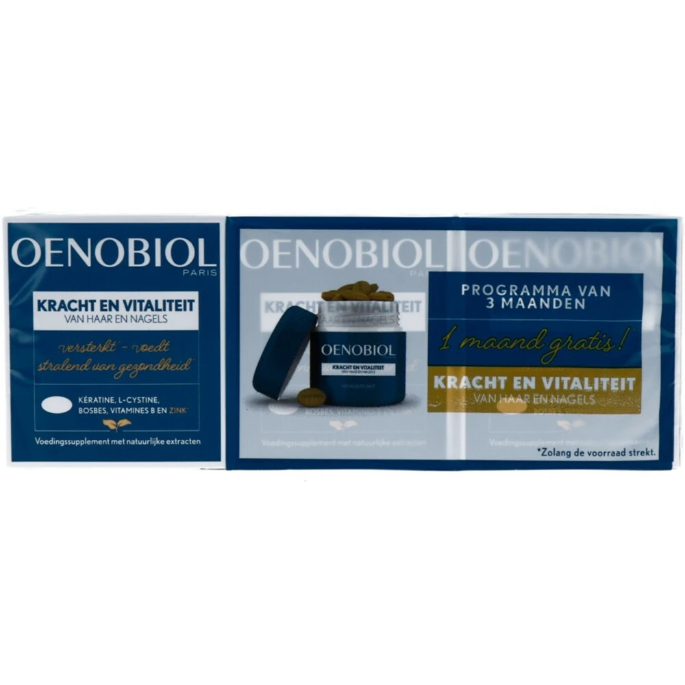 Oenobiol Kracht & Vitaliteit Van Haar En Nagels 3 Oenobiol Kracht & Vitaliteit Van Haar En Nagels