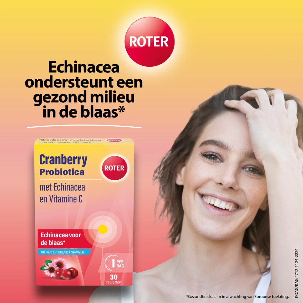 Roter Cranberry & Probiotica 4 Roter Cranberry & Probiotica - Afbeelding 2