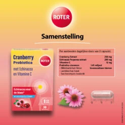Roter Cranberry & Probiotica 8 Roter Cranberry & Probiotica -Gezondheidssupplementen Winkel 1030058 3