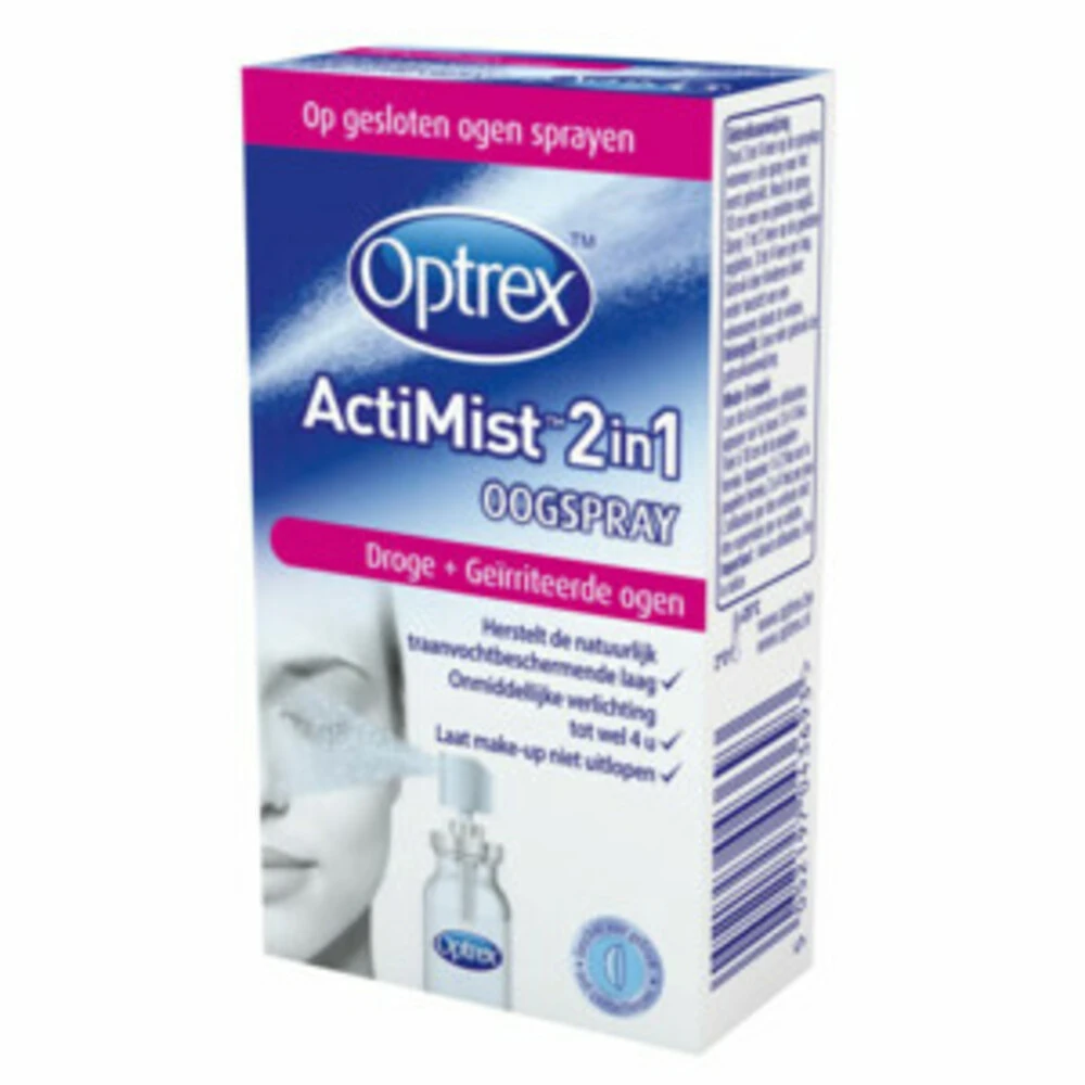 Optrex Actimist 2 In 1 Oogspray Droge & Vermoeide Ogen 4 Optrex Actimist 2 In 1 Oogspray Droge & Vermoeide Ogen - Afbeelding 2