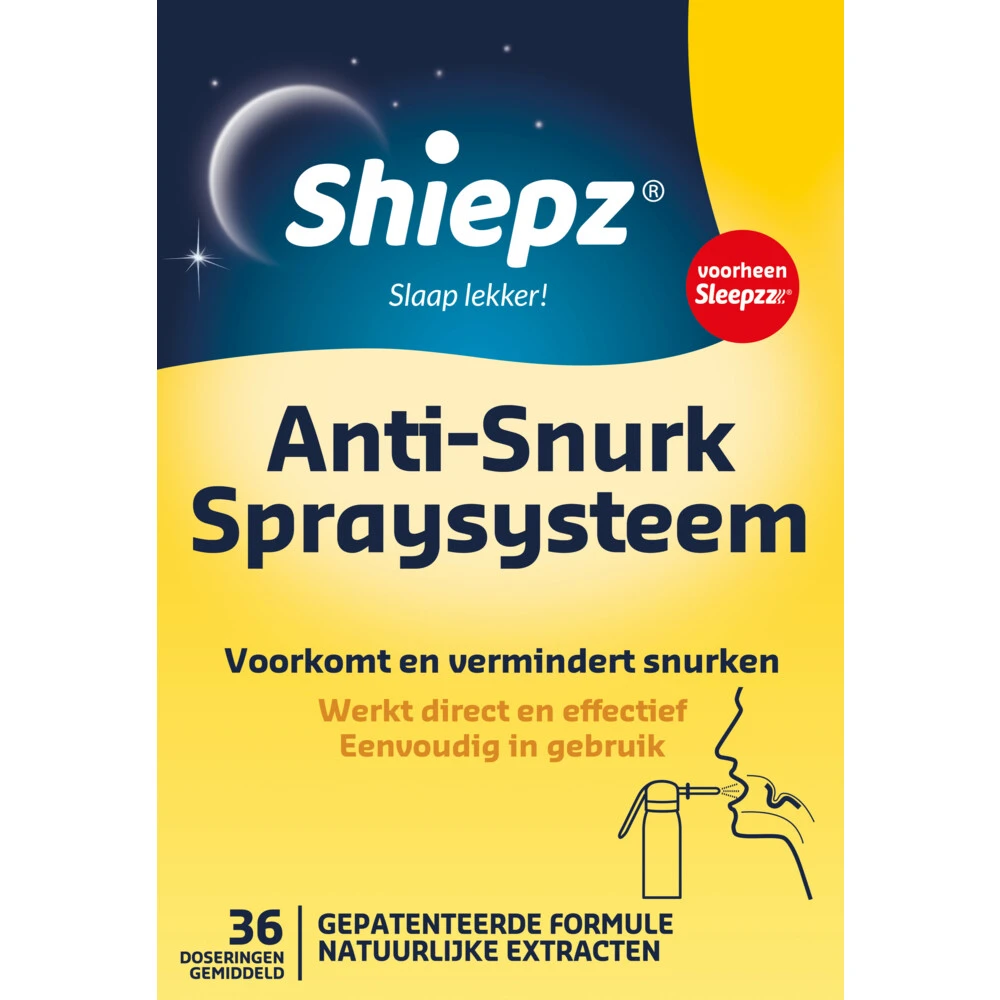 2x Shiepz Anti-Snurk Spraysysteem 3 2x Shiepz Anti-Snurk Spraysysteem