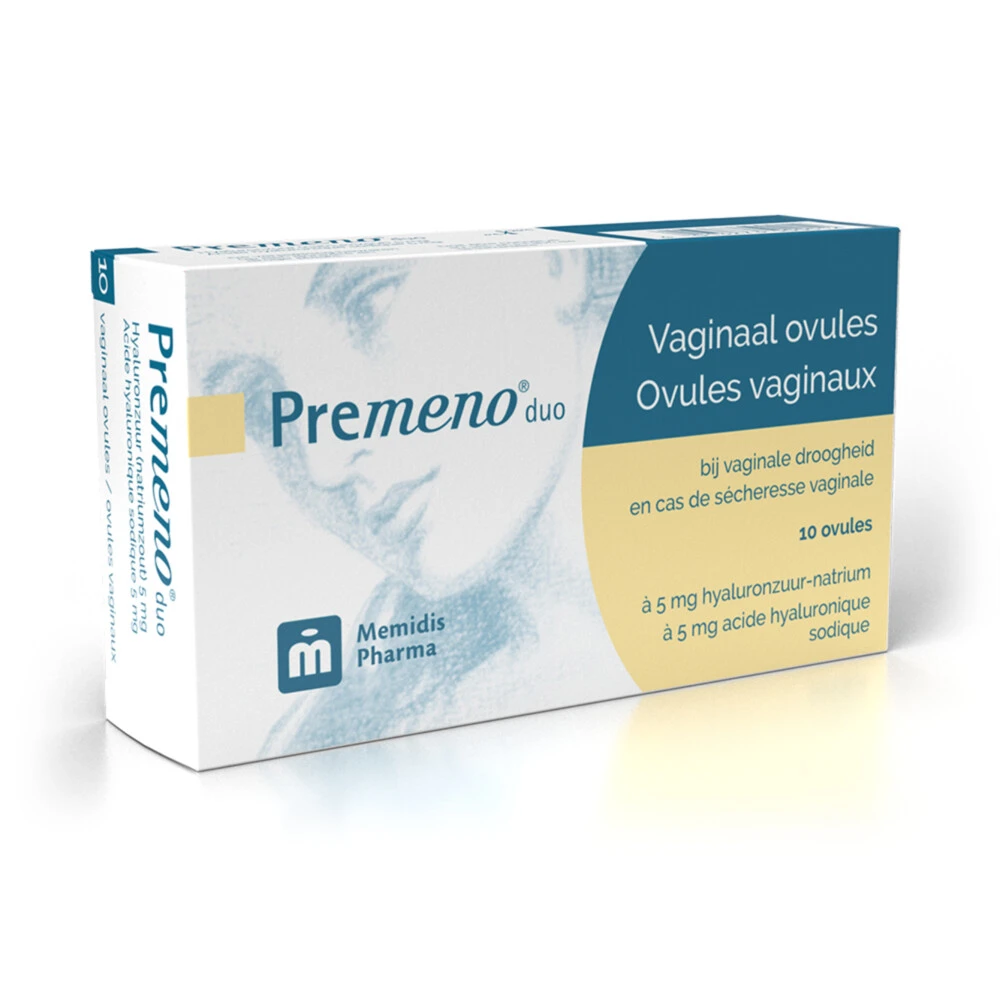2x Premeno Duo Vaginaal Ovules 3 2x Premeno Duo Vaginaal Ovules