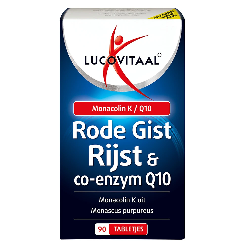 2x Lucovitaal Rode Gist Rijst & Q10 3 2x Lucovitaal Rode Gist Rijst & Q10