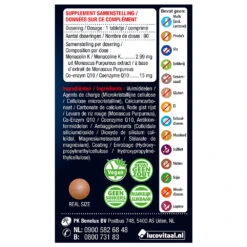 2x Lucovitaal Rode Gist Rijst & Q10 8 2x Lucovitaal Rode Gist Rijst & Q10 -Gezondheidssupplementen Winkel 1040582 3