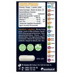 Lucovitaal Manuka Honing Zink 8 Lucovitaal Manuka Honing Zink -Gezondheidssupplementen Winkel 1049180 3