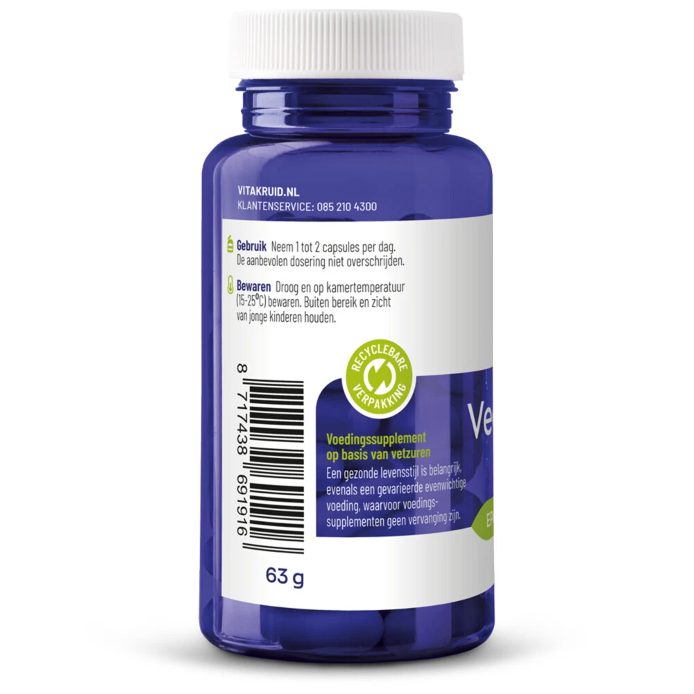 Vitakruid Omega 3 1000 TG Vegan 4 Vitakruid Omega 3 1000 TG Vegan - Afbeelding 2