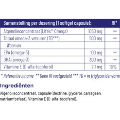 Vitakruid Omega 3 1000 TG Vegan 10 Vitakruid Omega 3 1000 TG Vegan -Gezondheidssupplementen Winkel 1058227 4