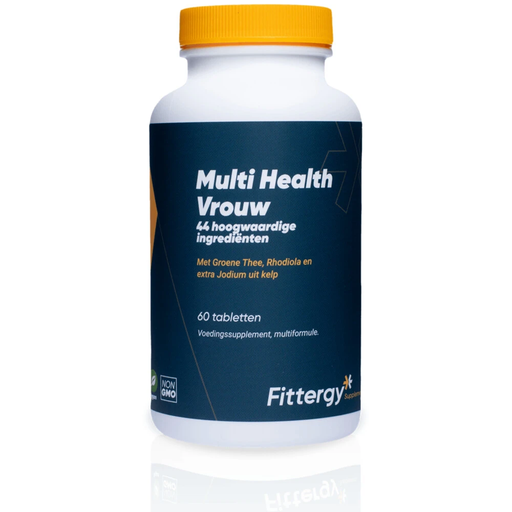 Fittergy Supplements Multi Health Vrouw 3 Fittergy Supplements Multi Health Vrouw