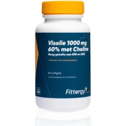 Fittergy Supplements Visolie 1000mg 60% Met Choline