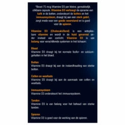 3x Lucovitaal Vitamine D3 D3 75mcg (3000IE) Forte -Gezondheidssupplementen Winkel 1067598 4
