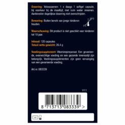 Lucovitaal Vitamine D3 D3 75mcg (3000IE) Forte -Gezondheidssupplementen Winkel 1067598 5 1