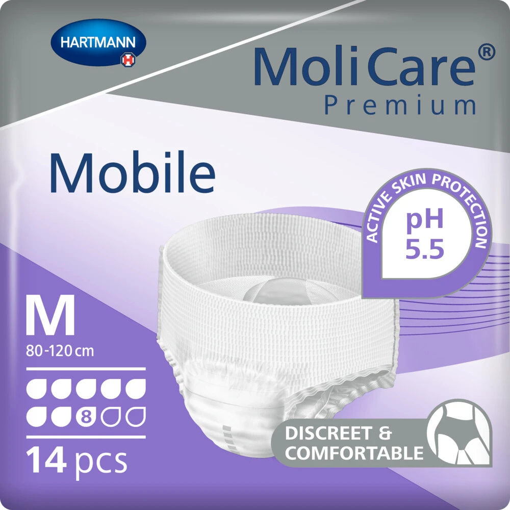 4x Molicare Premium Mobile 8 Druppels Medium 2015 Ml Absorptie 3 4x Molicare Premium Mobile 8 Druppels Medium 2015 Ml Absorptie