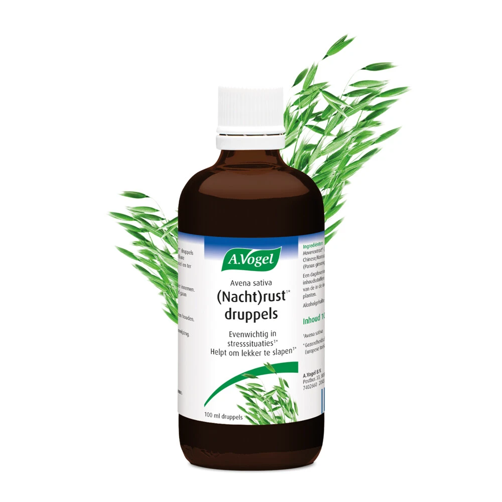 A.Vogel Avena Sativa Complex (Nacht)rust Druppels 4 A.Vogel Avena Sativa Complex (Nacht)rust Druppels - Afbeelding 2
