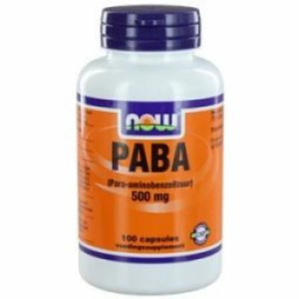 NOW Paba 500mg 3 NOW Paba 500mg
