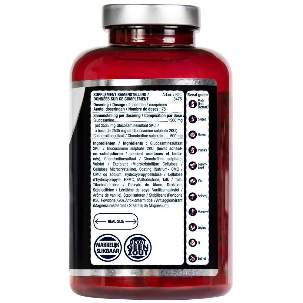 Lucovitaal Glucosamine Chondroïtine 1500/500 Mg 4 Lucovitaal Glucosamine Chondroïtine 1500/500 Mg - Afbeelding 2