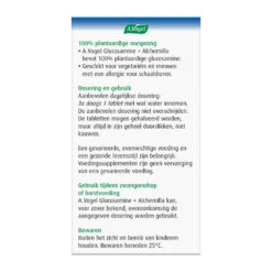 A.Vogel Glucosamine + Alchemilla 10 A.Vogel Glucosamine + Alchemilla -Gezondheidssupplementen Winkel 732327 3