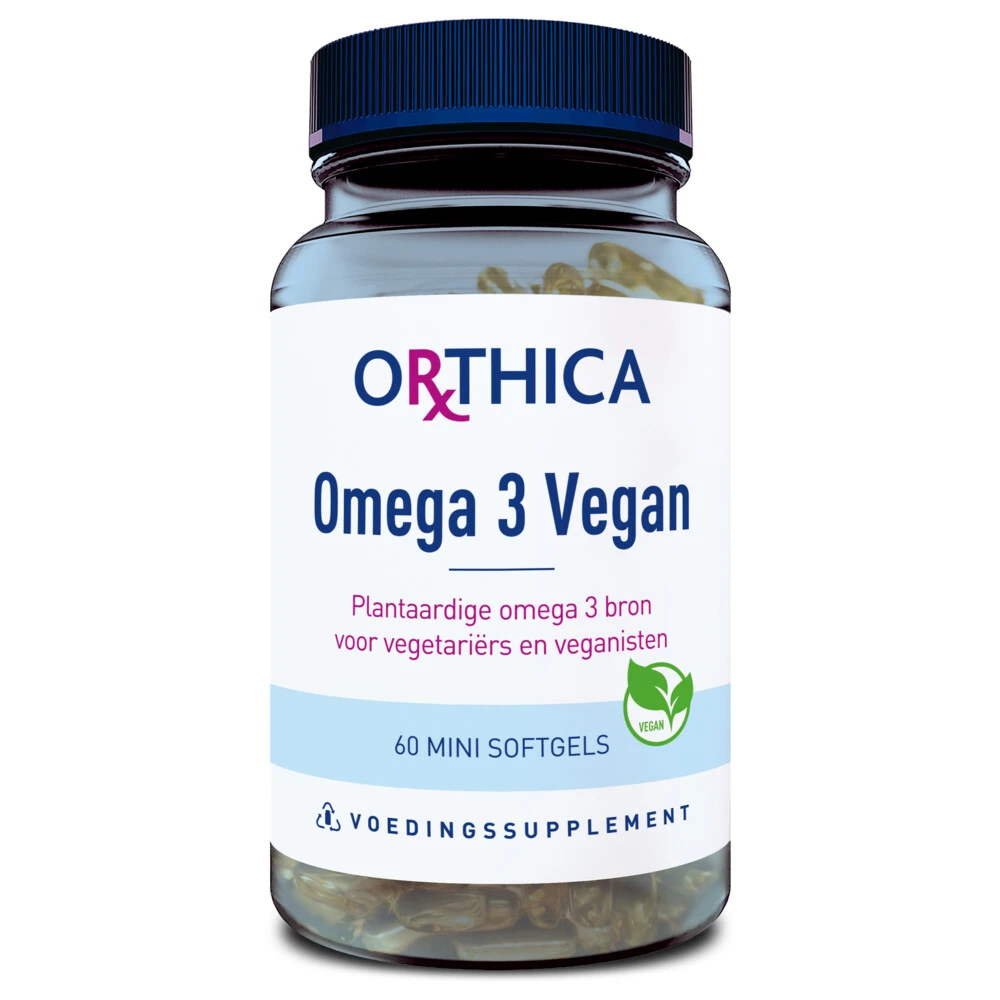 2x Orthica Omega 3 Vegan 3 2x Orthica Omega 3 Vegan