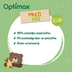 Optimax Kinder Multivitamine Vanille 8 Optimax Kinder Multivitamine Vanille -Gezondheidssupplementen Winkel 740312 3