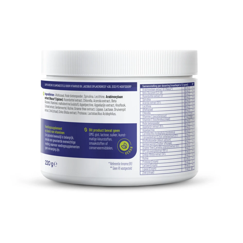 Vitakruid Super Greens 2-Pack 6 Vitakruid Super Greens 2-Pack - Afbeelding 4