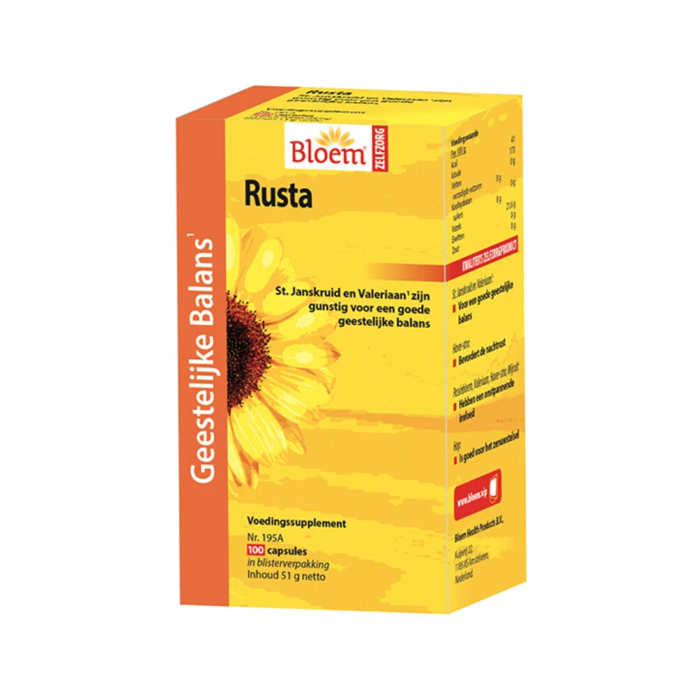 Bloem Rusta Met St Janskruid 3 Bloem Rusta Met St Janskruid