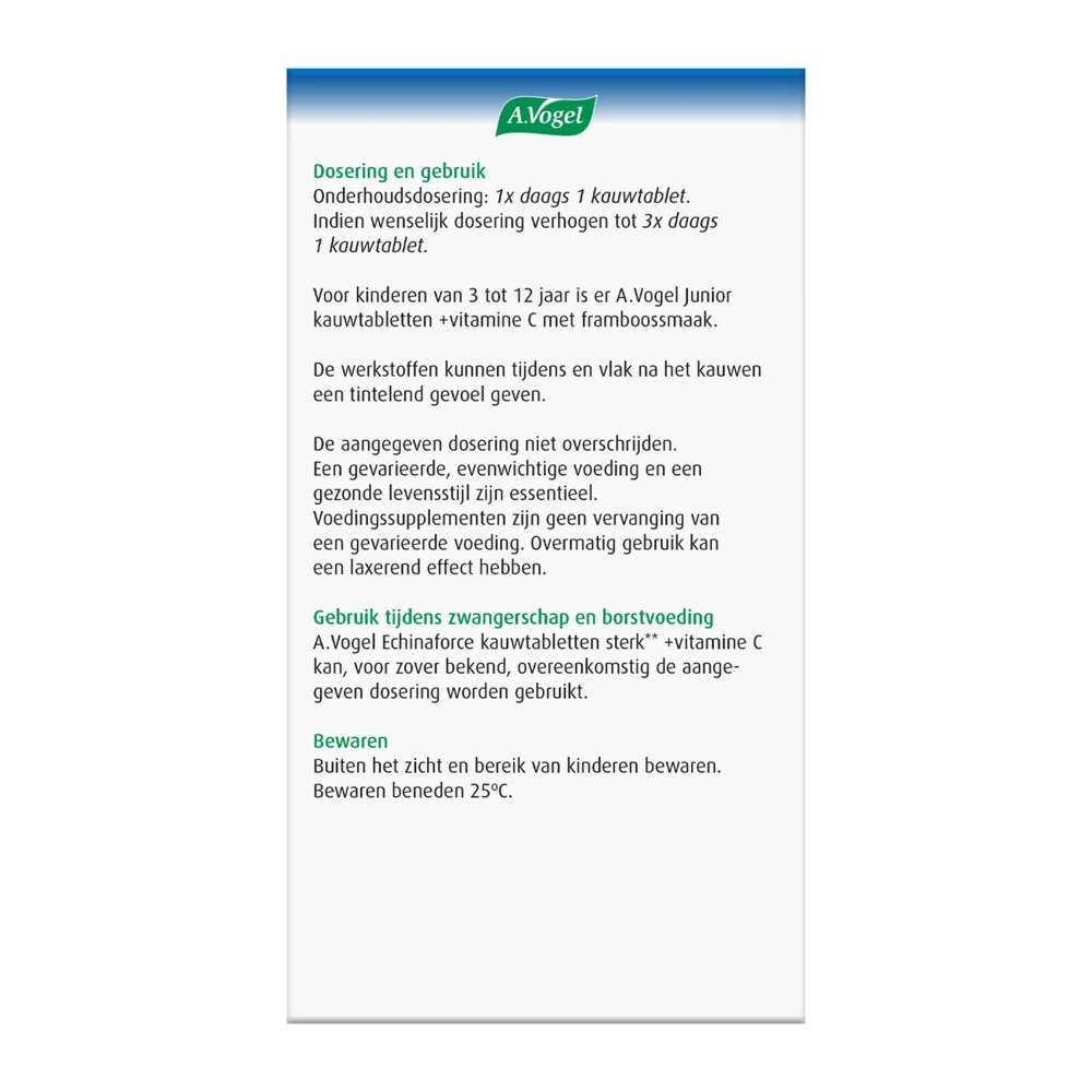 A.Vogel Echinaforce Sterk + Vitamine C 5 A.Vogel Echinaforce Sterk + Vitamine C - Afbeelding 3