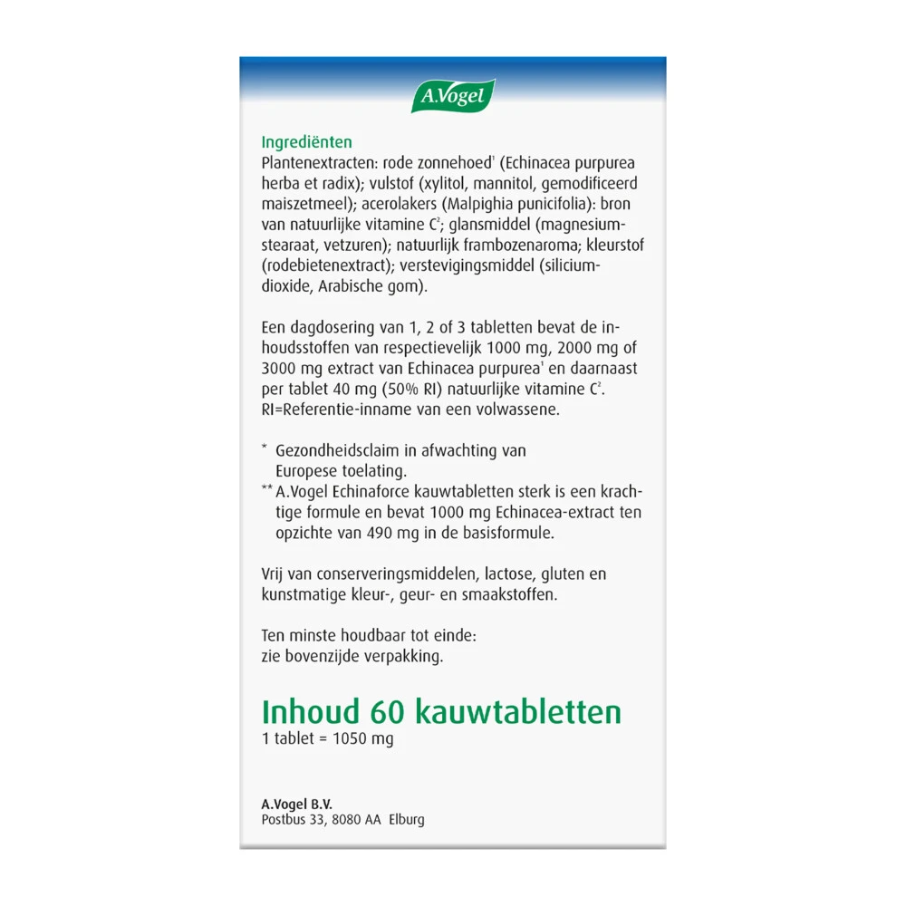 A.Vogel Echinaforce Sterk + Vitamine C 7 A.Vogel Echinaforce Sterk + Vitamine C - Afbeelding 5