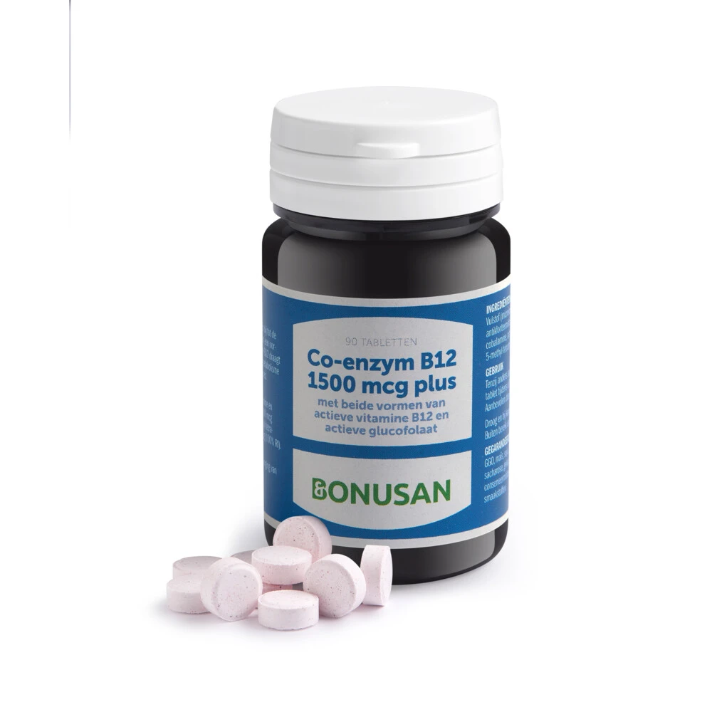 Bonusan Co Enzym B12 1500mcg Plus 4 Bonusan Co Enzym B12 1500mcg Plus - Afbeelding 2