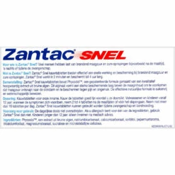 3x Zantac Snel Kauwtabletten 9 3x Zantac Snel Kauwtabletten -Gezondheidssupplementen Winkel 965573 4