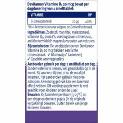 2x Davitamon Vitamine D3 Forte -Gezondheidssupplementen Winkel 968825 4