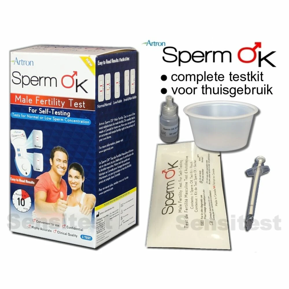 Sensitest Sperm OK Vruchtbaarheid Test Man 4 Sensitest Sperm OK Vruchtbaarheid Test Man - Afbeelding 2