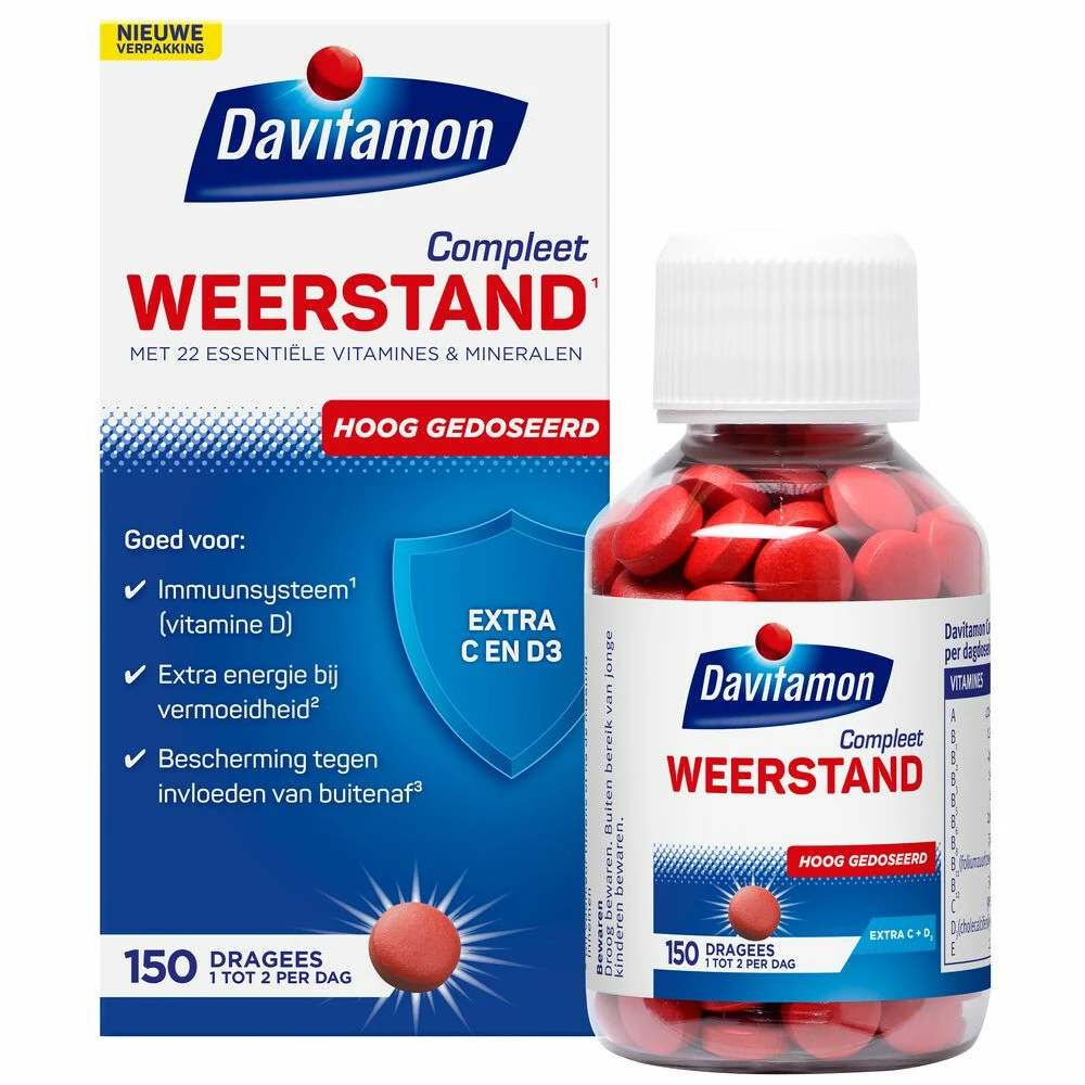 2x Davitamon Compleet Weerstand Forte 4 2x Davitamon Compleet Weerstand Forte - Afbeelding 2