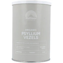 2x Mattisson Psyllium Vezels Biologisch