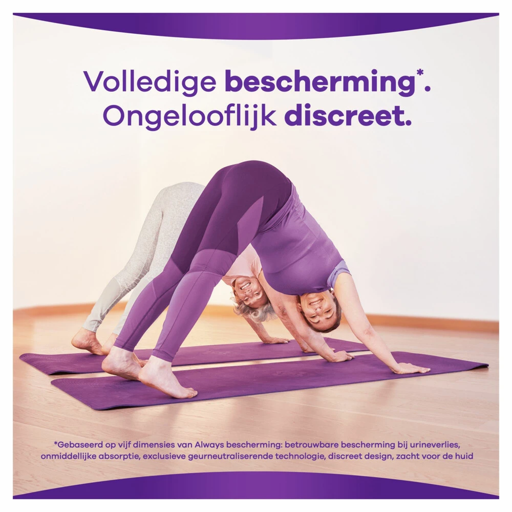 Always® 4x Always Discreet Incontinentieverband Normaal 4 Always® 4x Always Discreet Incontinentieverband Normaal - Afbeelding 2
