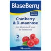 Blase Berry Cranberry & D-Mannose -Gezondheidssupplementen Winkel 977754