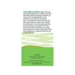 Bloem Vital Green Chlorella -Gezondheidssupplementen Winkel 979550 4